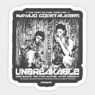 Unbreakable Marines Sticker